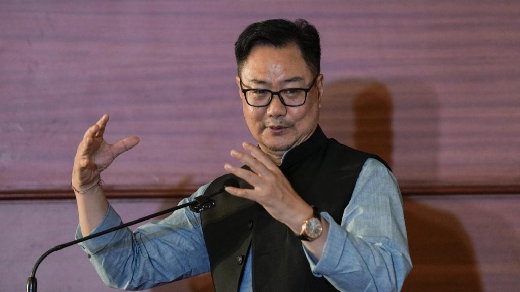 Parliament Disruptions Hurt Opposition More Than Government: Kiren Rijiju