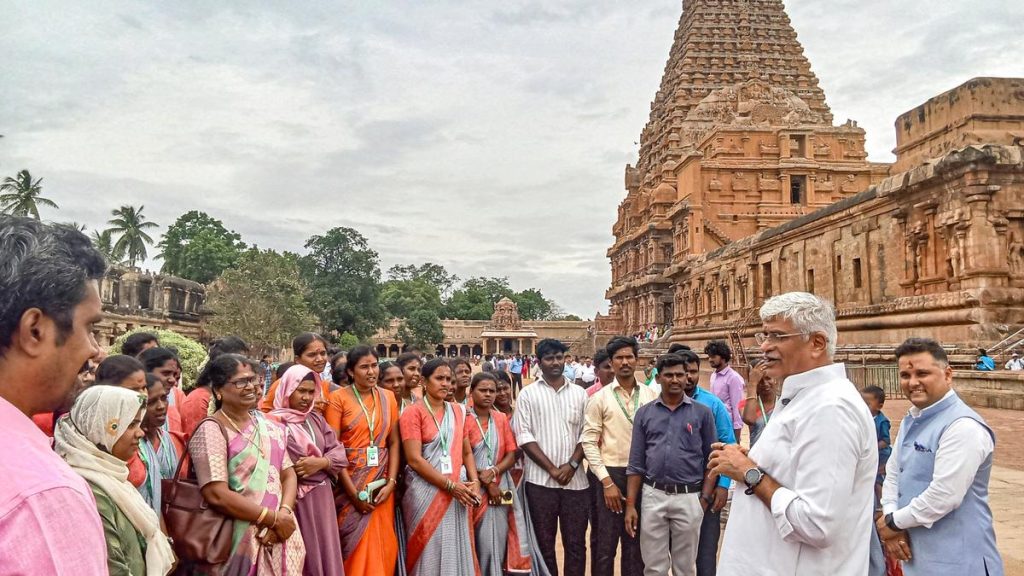 Facilities will be improved at Big Temple, says Union Minister