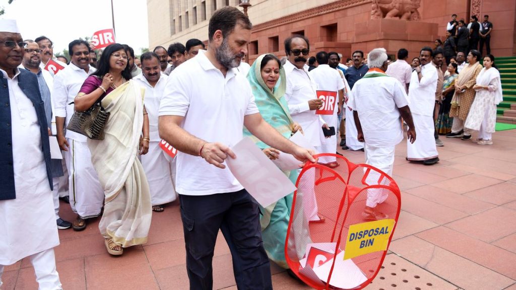 Stop SIR in Bihar, refrain from ‘institutional arrogance’, says INDIA bloc