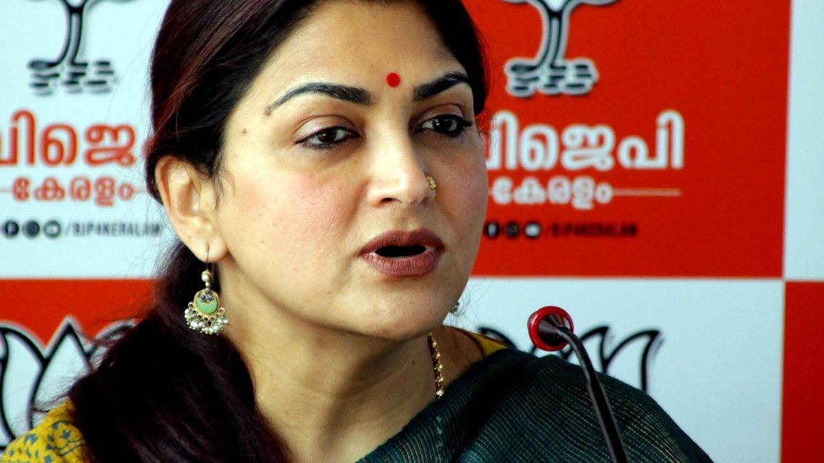 khushbu-sundar-named-bjp-tamil-nadu-vice-president