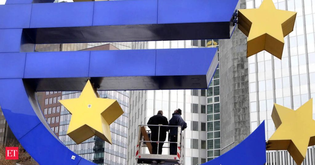 European economy sees growth of only 0.1% as scramble to get ahead of US tariffs goes into reverse