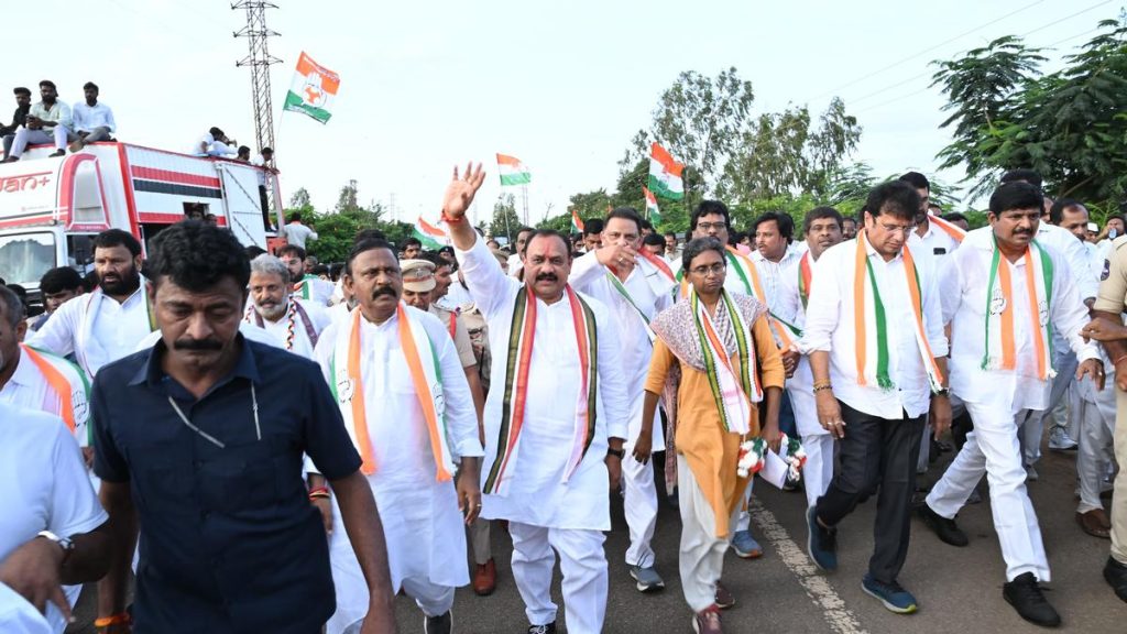 Padayatra inspired by Bharat Jodo yatra: Mahesh Goud