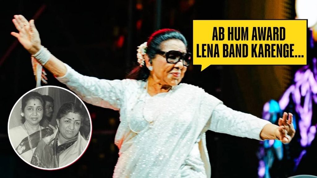 Asha Bhosle’s Candid Reply To Why She, Sister Lata Mangeshkar Stopped Accepting Awards | Exclusive