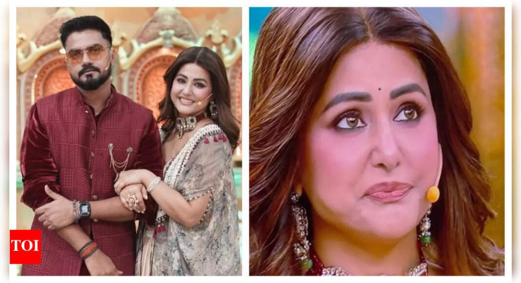Pati Patni Aur Panga: Hina Khan gets teary-eyed recalling Rocky Jaiswal’s support during her stage 3 breast cancer battle; says, ‘If there’s one person I can see in my father’s place, it’s him’