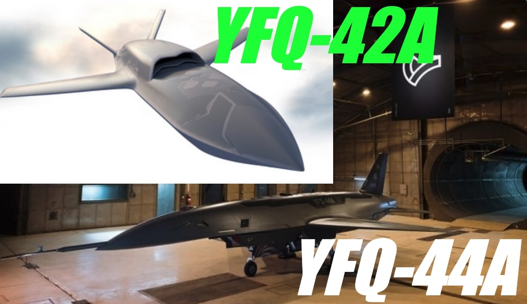 General Atomics Smaller YFQ42A Unmanned Jet