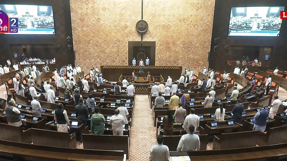 rajya-sabha-adjourns-for-the-day-to-mark-shibu-soren’s-death