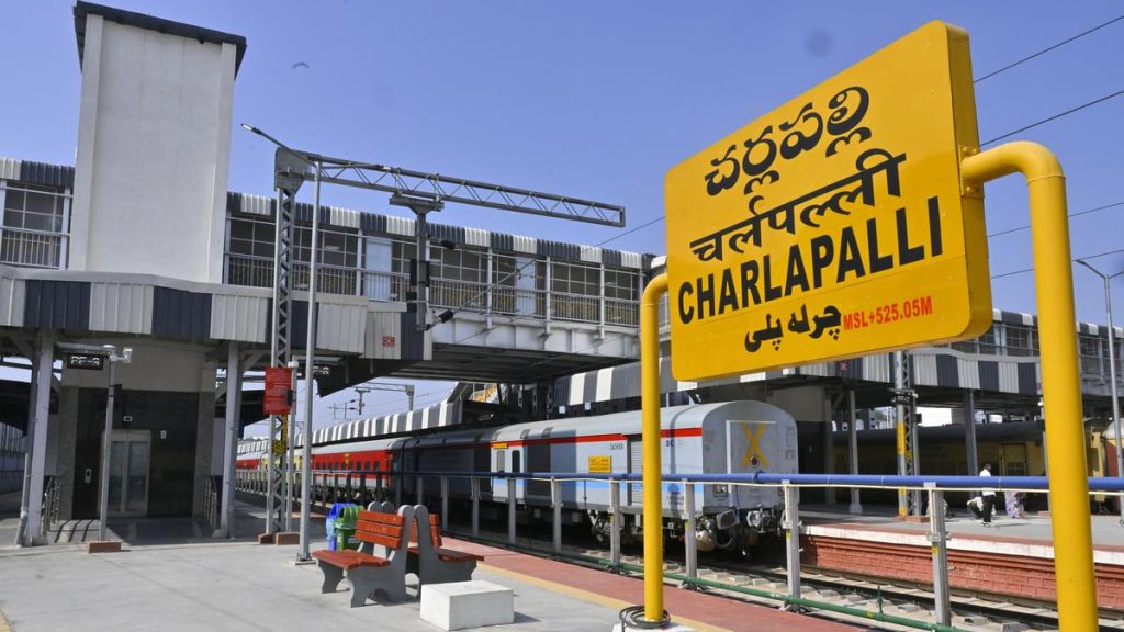 Technical & infrastructure constraints in running additional MMTS trains to Cherlapalli Station: SCR
