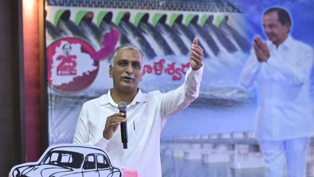 BRS will expose hollowness of commission’s report on KLIP in the Assembly: Harish Rao