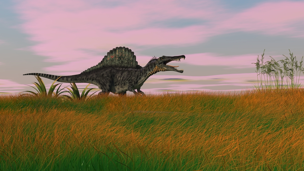 Theropods like Spinosaurus and Allosaurus Had Large Skulls but Weak Bites