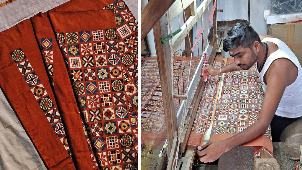 Young Telangana Weaver Revives the Teliya Rumal Tradition