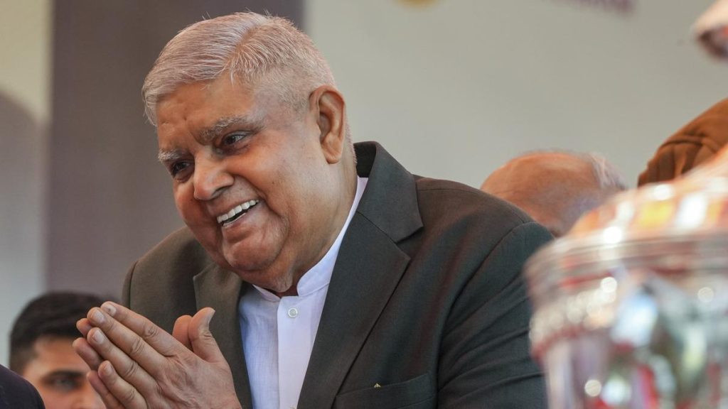 Vice-President Election: Nominations Open as Notification Issued