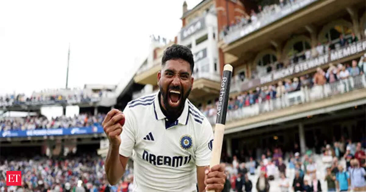 Mohammed Siraj attains career-best 15th position in ICC rankings following The Oval show