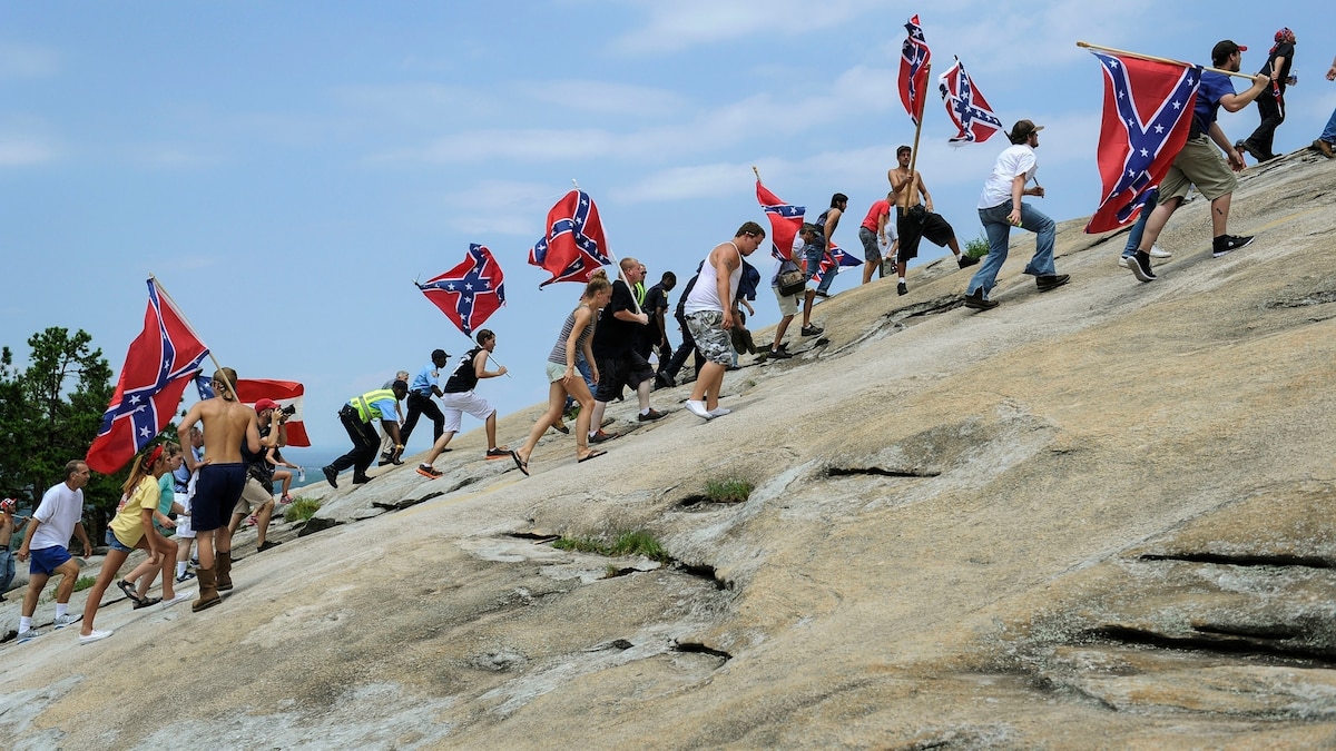 The history of the Confederate flag