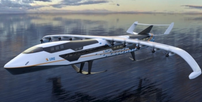 Hundred Passenger Wing in Ground Effect Seaplane by 2030 For Hawaii Routes