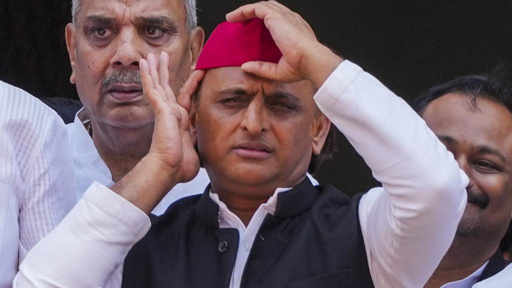 Akhilesh Yadav Alleges BJP of Electoral Corruption