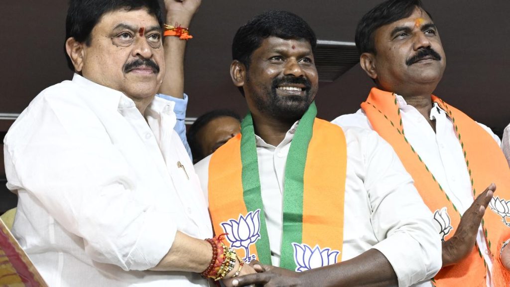 Ex-Achampet MLA Guvvala Balaraju Joins BJP, Criticizes BRS