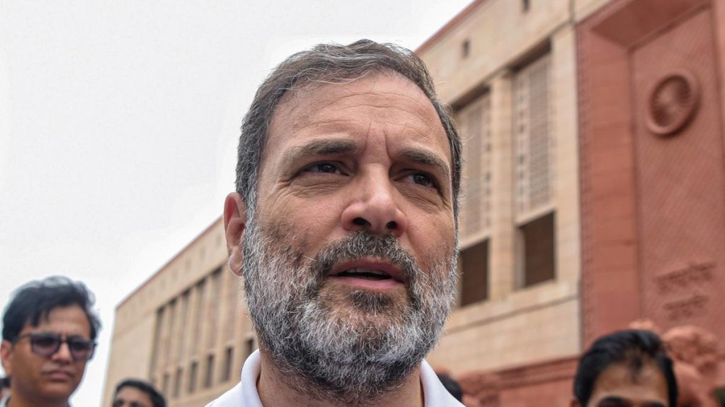 Opposition march to ECI LIVE: Rahul Gandhi to lead INDIA bloc MPs in protest from Parliament