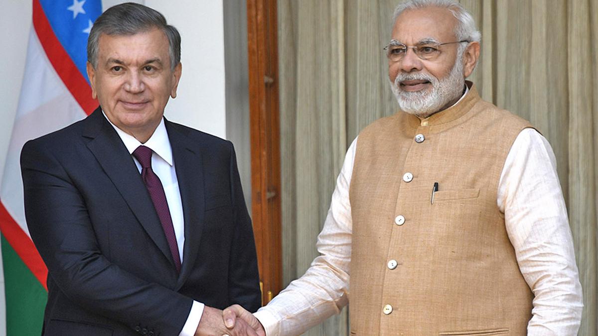 pm-modi-speaks-to-uzbek-president-shavkat-mirziyoyev