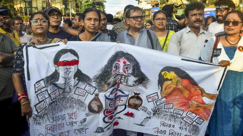 Police complaint against cops for hurting RG Kar hospital victim’s mother during protest