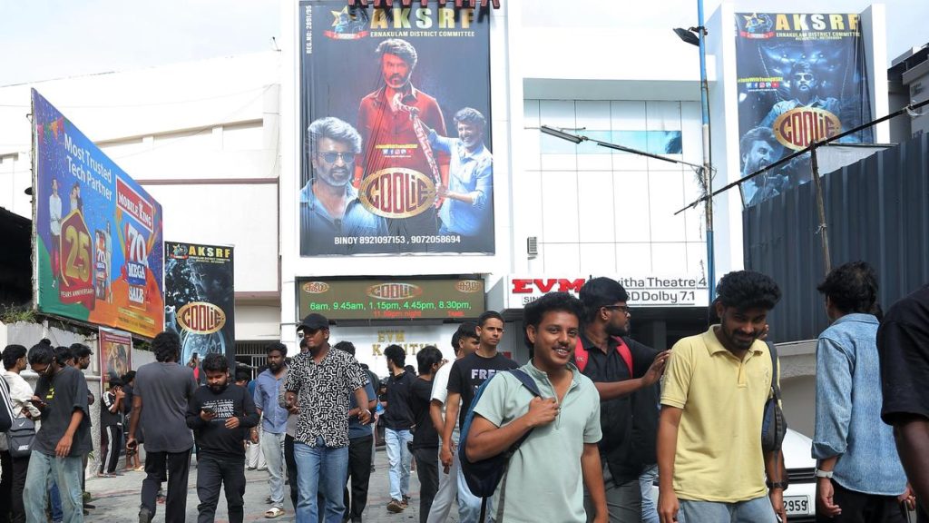 Rajinikanth's Coolie Sparks Frenzy in Ernakulam with 350 Houseful Shows