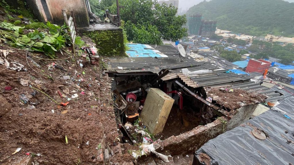 Mumbai Rain Fury: Landslip Claims Two Lives, Disrupts Trains and Floods Suburbs