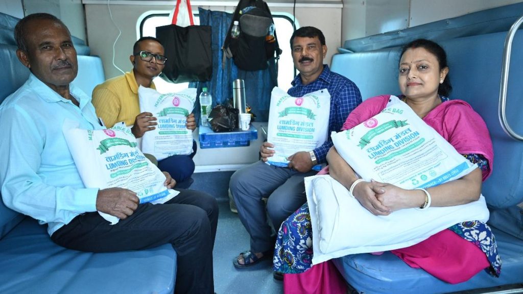 India's Easternmost Railway Zone Adopts Compostable Bio-Plastics on Trains