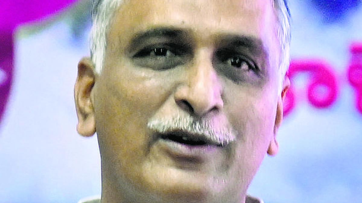 telangana-government-deliberately-damaging-kaleshwaram-motor-pumps,-alleges-brs-mla-harish-rao