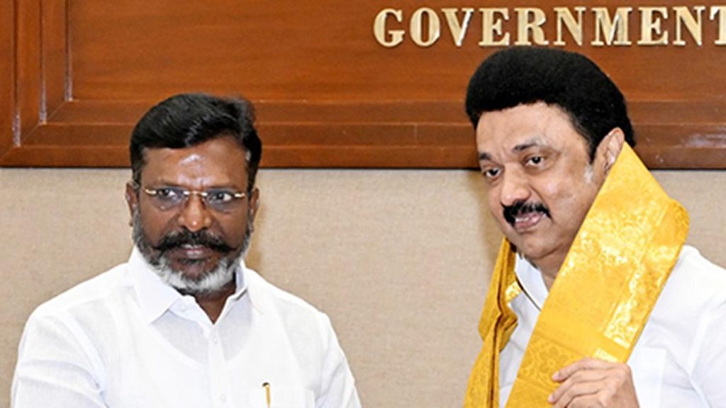 Stalin Sends Birthday Wishes to Thirumavalavan