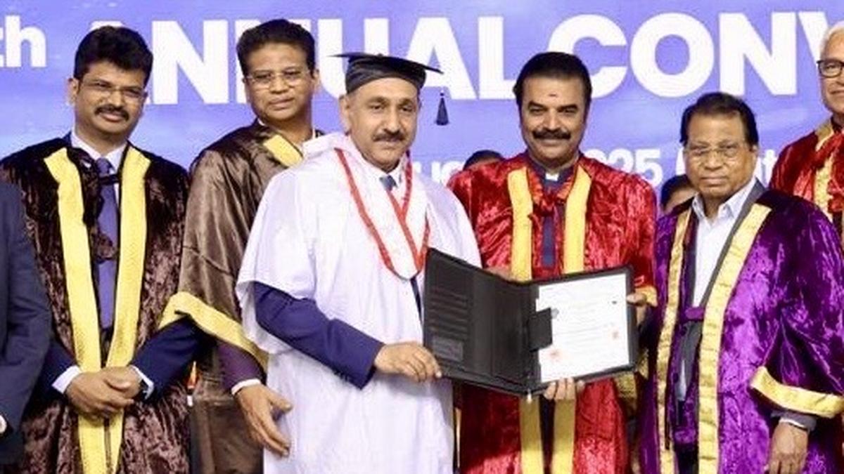 dgp-sandeep-rai-rathore-awarded-doctorate-for-research-on-disaster-mitigation 