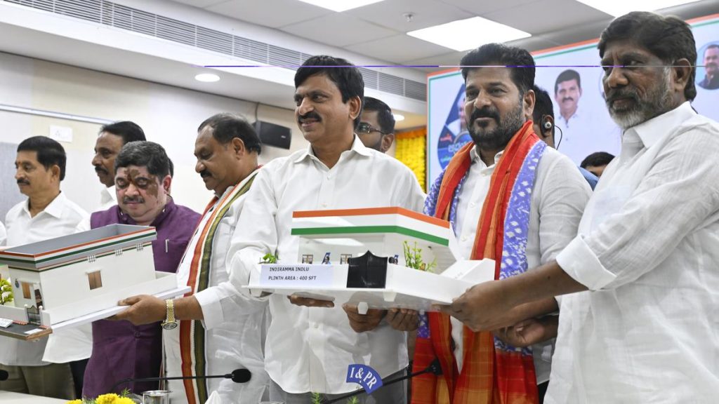Telangana CM to hand over Indiramma House keys to beneficiaries on August 21 in Bhadradri dist
