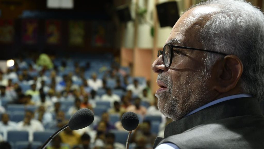 Opposition’s V-P nominee Justice Sudershan Reddy headed expert panel on Telangana’s caste survey