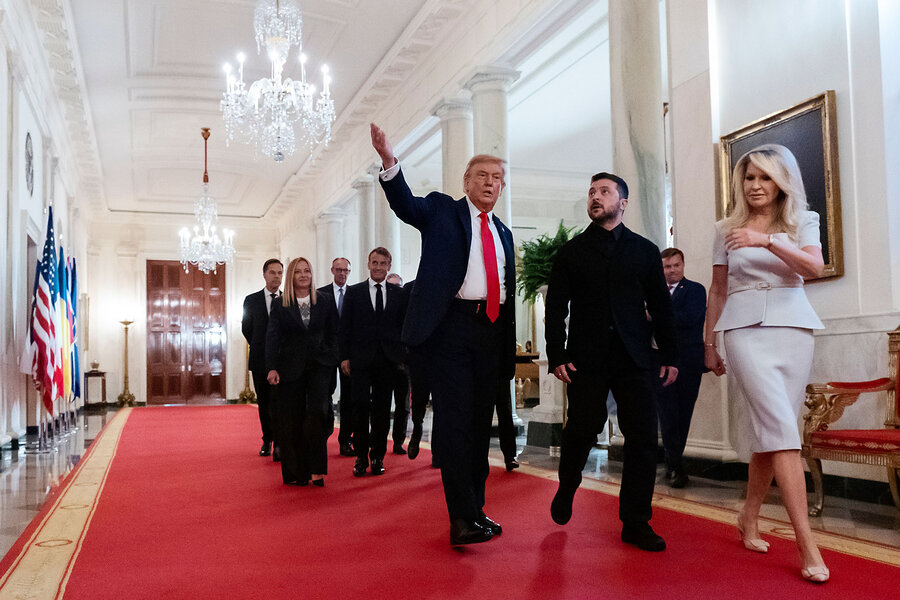 At White House, Europeans make case they have role to play on Ukraine