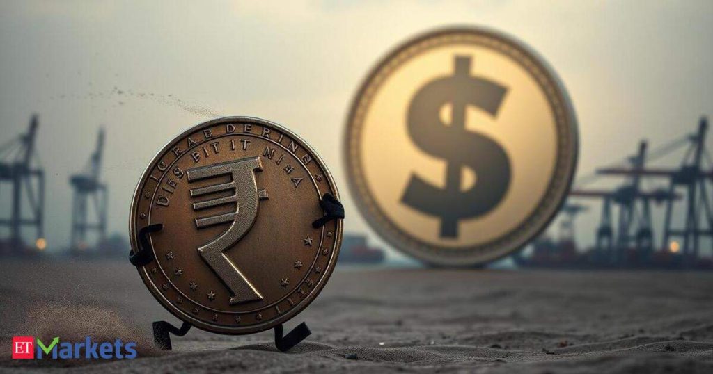 Rupee appreciated 40 paise to close at 86.99 against US dollar