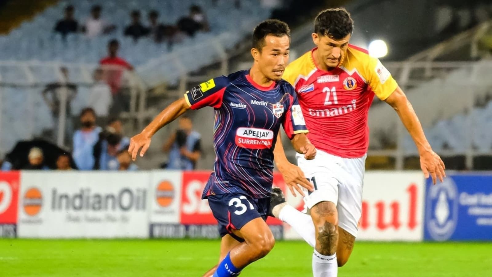 East Bengal vs Diamond Harbour Highlights Durand Cup: DHFC upset Red and Golden Brigade 2-1 to reach final
