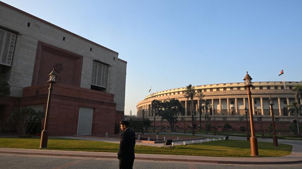 Man Arrested for Scaling Parliament Wall in Security Breach