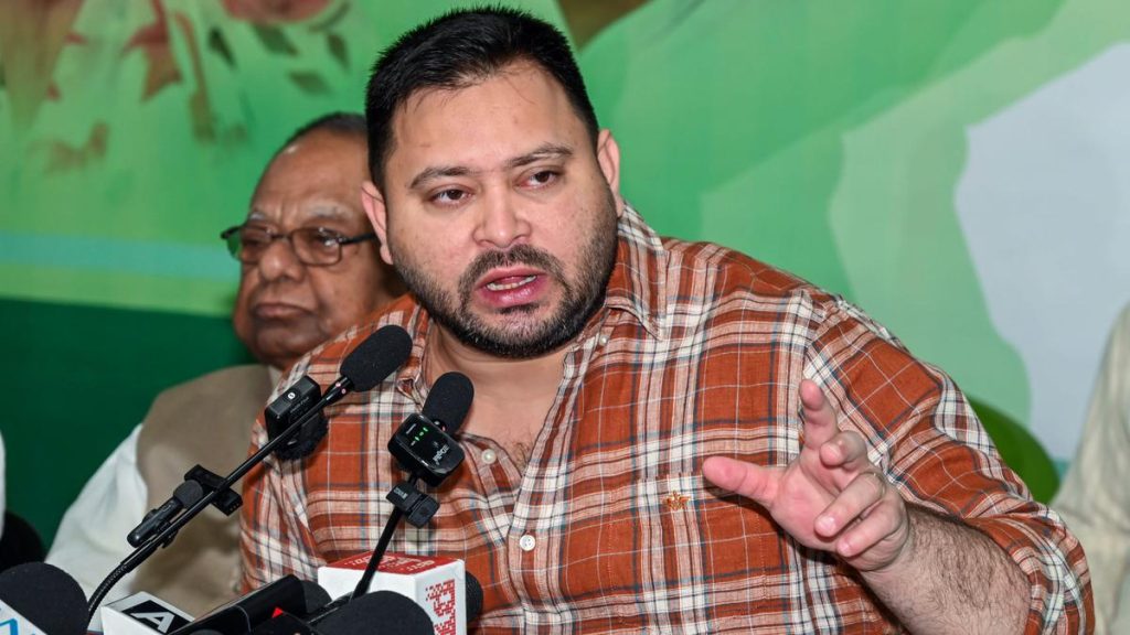 Tejashwi Yadav Booked in UP Over 'Vote Thief' Remark Against PM Modi
