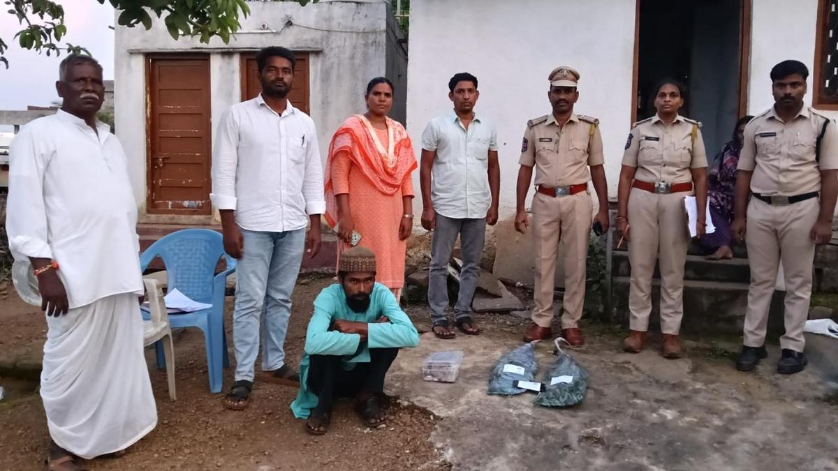 excise-officials-seize-nearly-2-kg-ganja-in-separate-raids