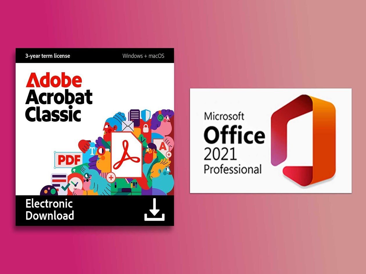 Acrobat meets Office for 83% less & without the subscription fees