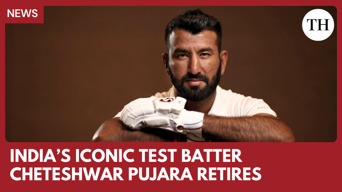 watch:-cheteshwar-pujara,-india’s-iconic-test-batter,-retires-with-7195-runs,-19-centuries