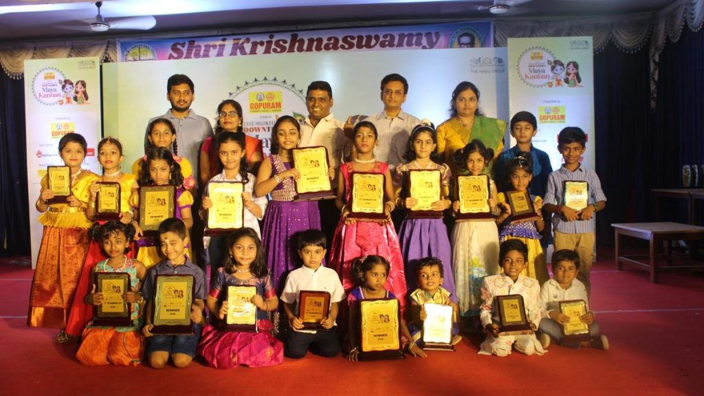 Winners of The Hindu Downtown's 2025 Janmashtami Contest Honored