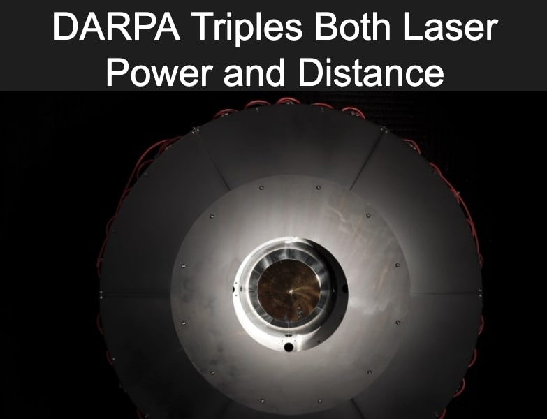 DARPA Triples Wireless Power Beaming to 800 Watts for 5 Miles But 2028 Goals Are 5000 Watts for 120 Miles