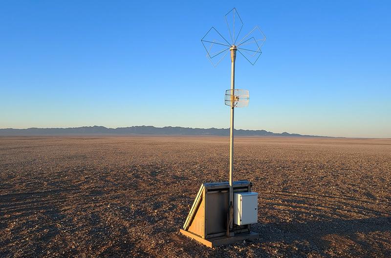 Neutrino astronomers set biggest traps ever for messengers from cosmic accelerators