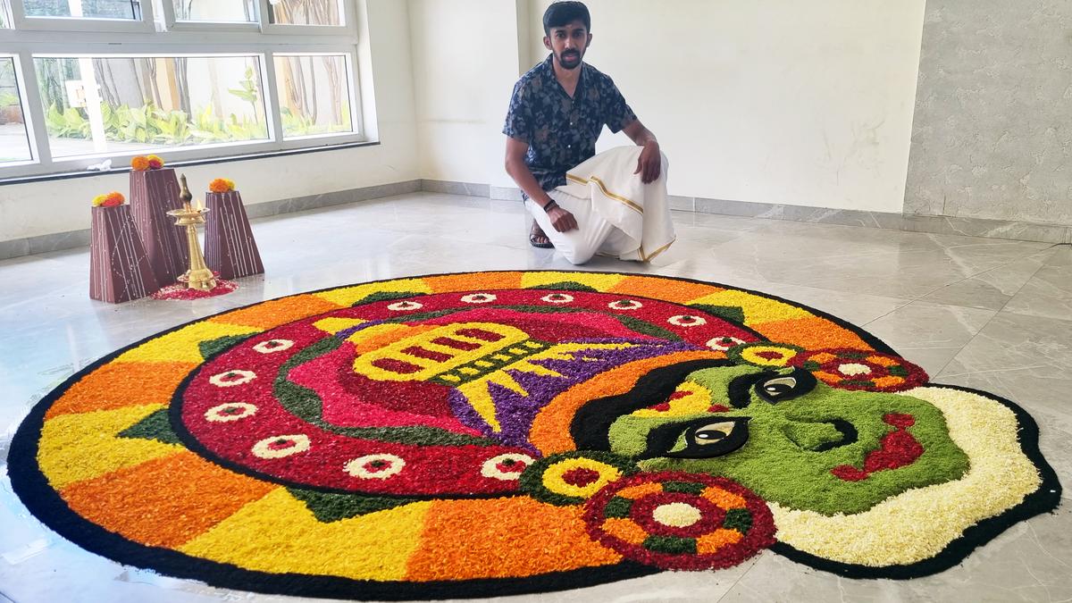 ‘pookkalam’-gets-a-3d-makeover-by-bengaluru-based-malayali-designer