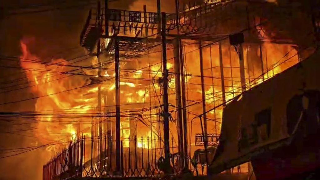 Fire breaks out in Old London House building in Nainital; elderly woman killed, structure gutted