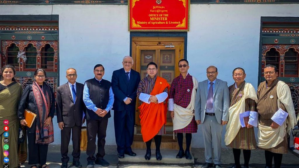 India and Bhutan Strengthen Ties with New Agriculture Cooperation Pact