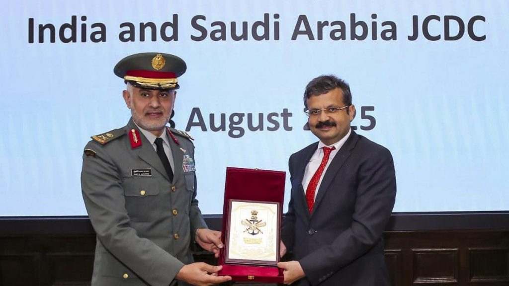 India, Saudi Arabia Convene 7th Joint Defence Committee Meeting in Delhi