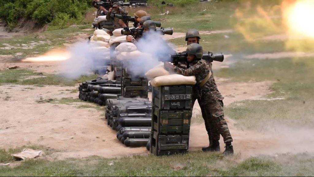 Army, ITBP Showcase Firepower in Arunachal Drills