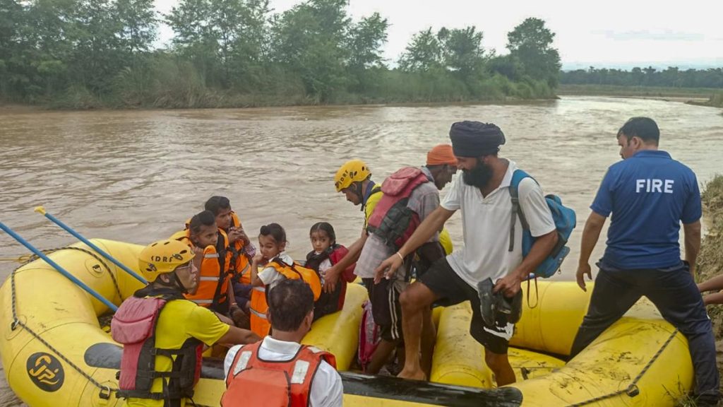 Rescue Teams Search for Missing Amid Uttarakhand Rain Debris
