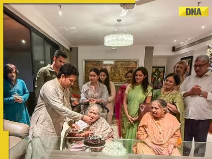 Sachin Tendulkar celebrates his mother’s birthday with Arjun and Sara, soon-to-be ‘bahu’ Saaniya Chandhok makes special appearance, photo goes viral
