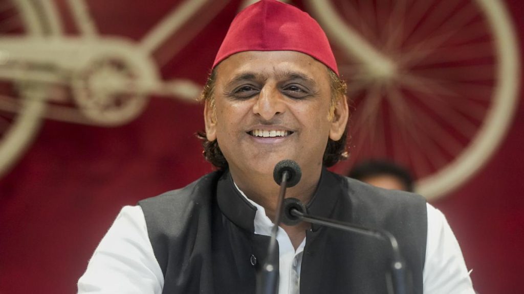 Samajwadi Party's Akhilesh Yadav joins 'Voter Adhikar Yatra' in Bihar